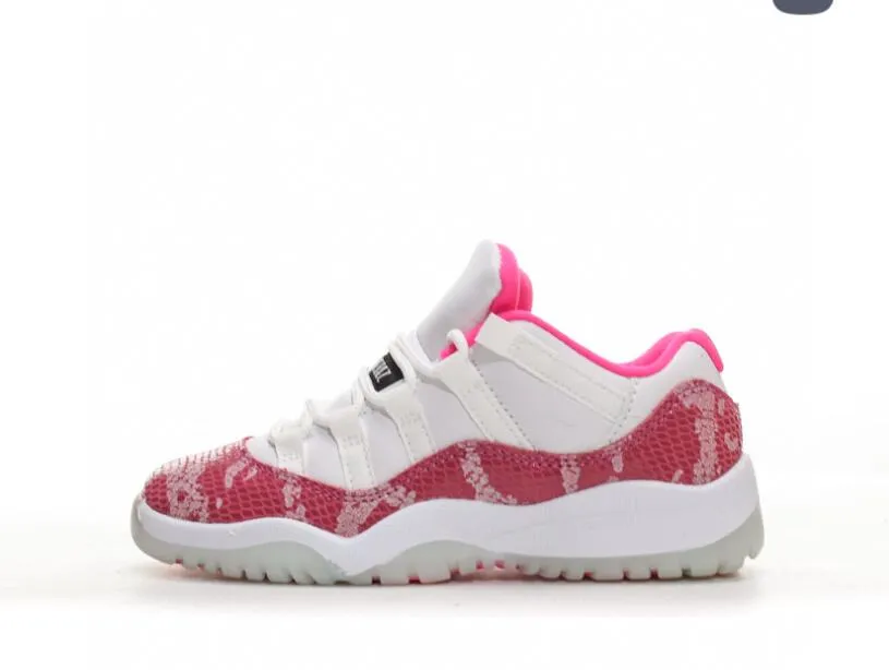 Jumpman 11 Low Retro Kids Basketball Shoes Cherry 11s High Cool Gray