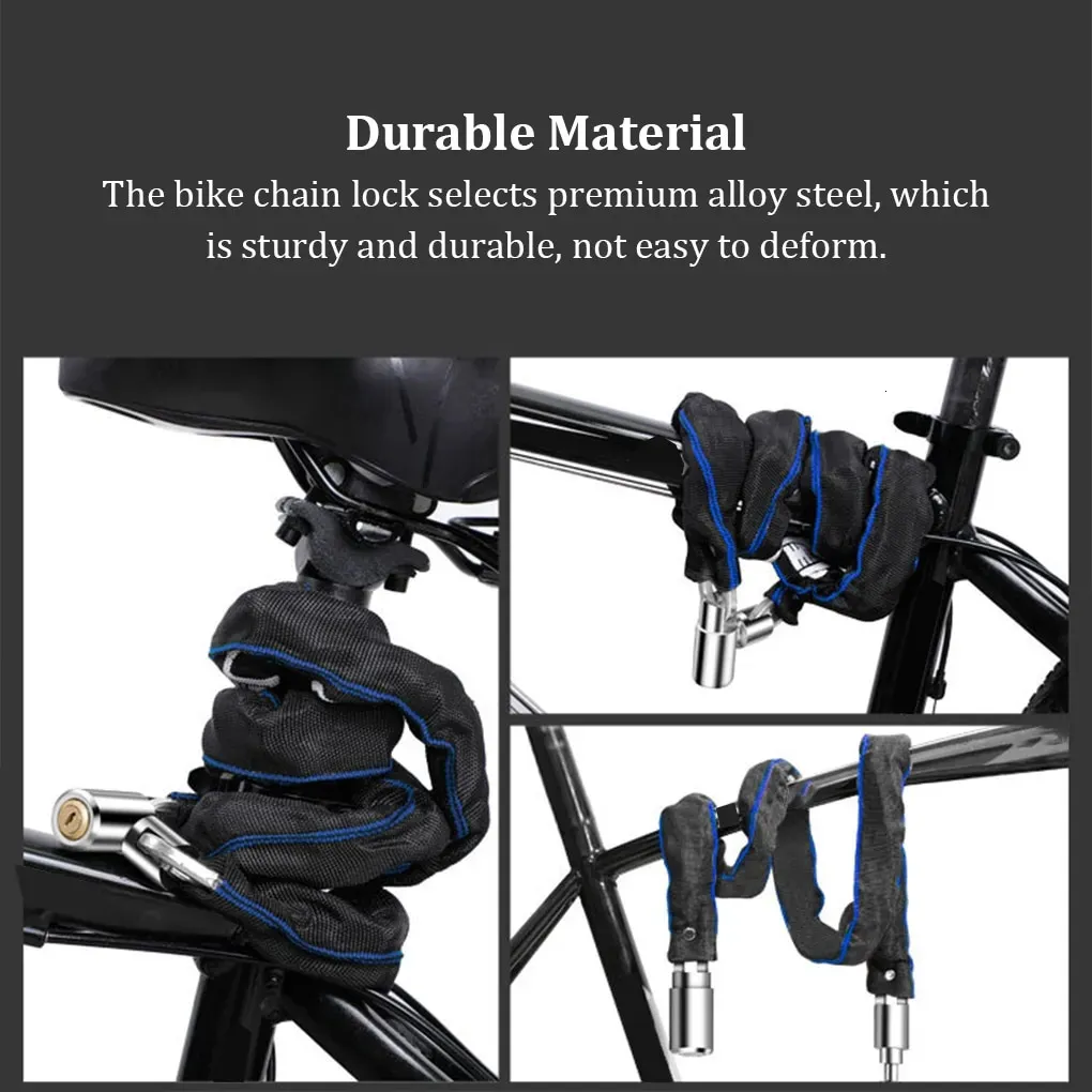 Amazon.com : NDakter Bike Chain Lock, 5 Digit Combination