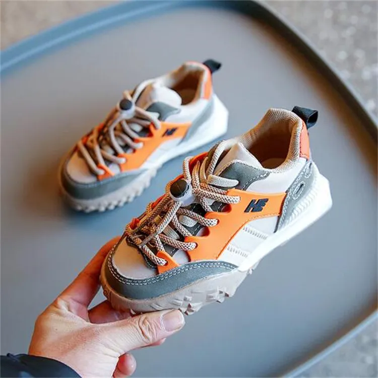 Fashion Outdoor Kids Athletic Shoes Spring Autumn Children Run Sports Shoes Assorted Colors Toddler Boys Girls Casual Sneakers