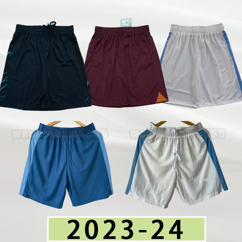 Fußballshorts HAALAND 2023 24 DE BRUYNE PHILLIPS MANS CITIES FERRAN MAHREZ FODEN BERNARDO JOAO CANCELO Z RODRIGO Fußballhose Heim Auswärts Dritter