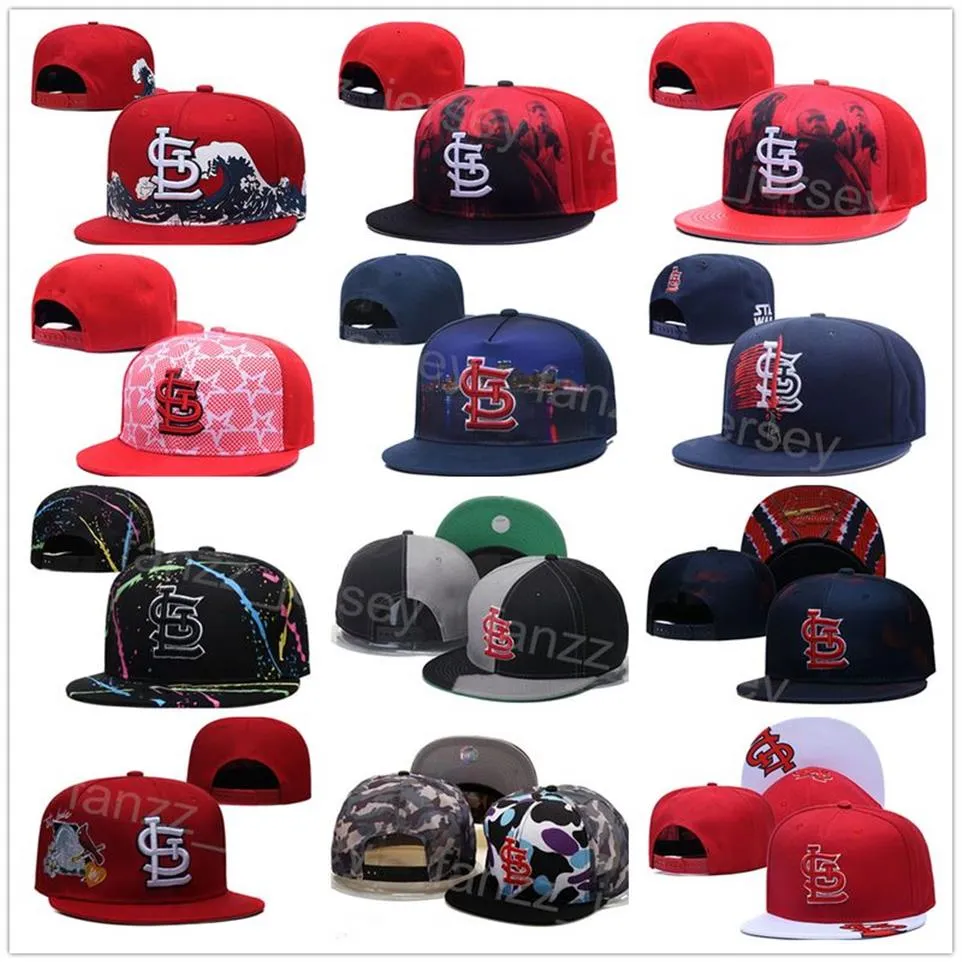 Herren Baseball Sun Verstellbare Hüte Team Hip Hop Snapback Caps Buchstaben Fitted Hat Atmungsaktive Sport Dylan Carlson Corey Dickerson Har300Q