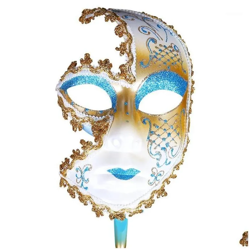 Party Masks Party Masks Men And Women Halloween Mask Half Face Venice Carnival Supplies Masquerade Decorations Cosplay Props1 Home Gar Dhuxh