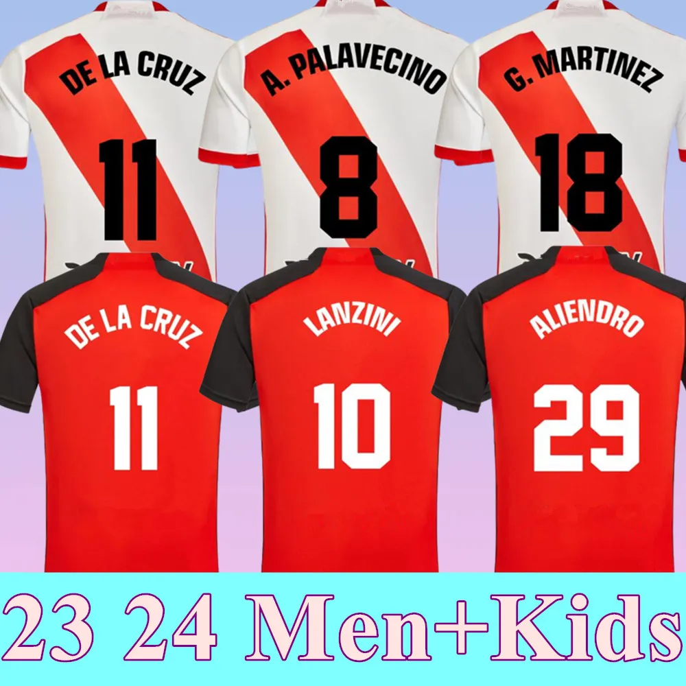 2023 2024 River Plate voetbalshirt thuis weg LANZINI FERNANDEZ BARCO Palavecino BORJA 23 24 M. SUAREZ DE LA CRUZ LIBERTADORES voetbalshirts