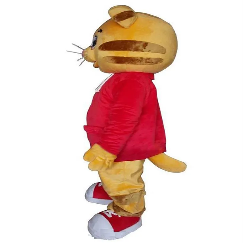 2020 factory direct new Daniel Tiger Mascot Costume Daniel Tiger Fur Mascot Costumes for Halloween party236f