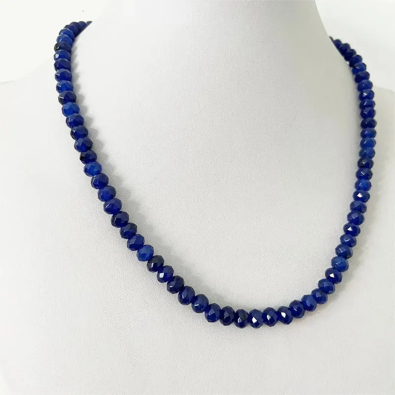 Lapis Beaded Necklace – Sorellina