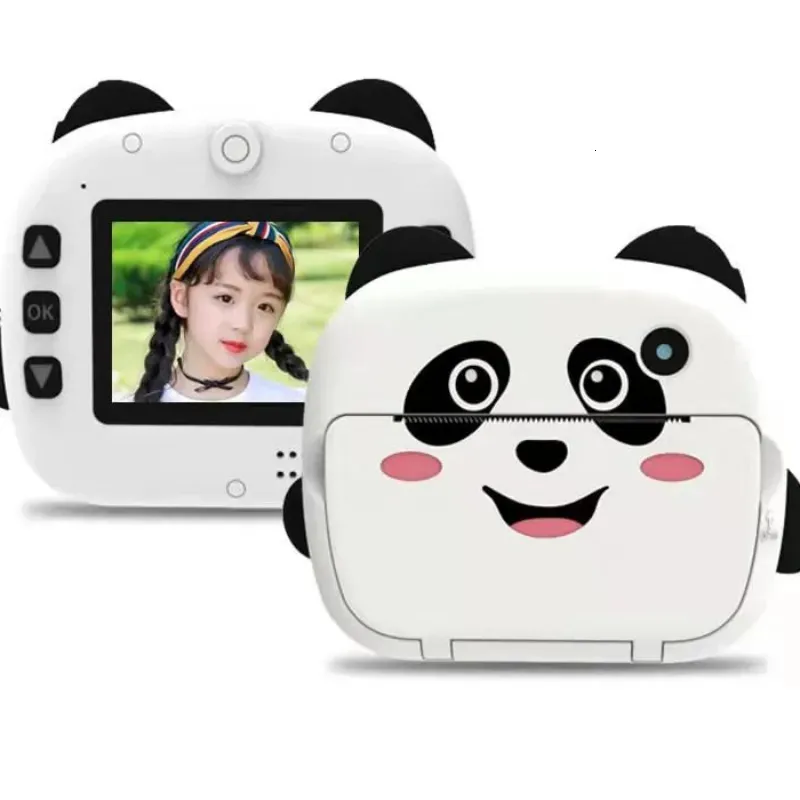 Toy Cameras Children Instant Print 1080p HD Video Camera Funny ToysThermal Printing Po Cameras Birthbay Gift WiFi Digital Camera for Kids 230928