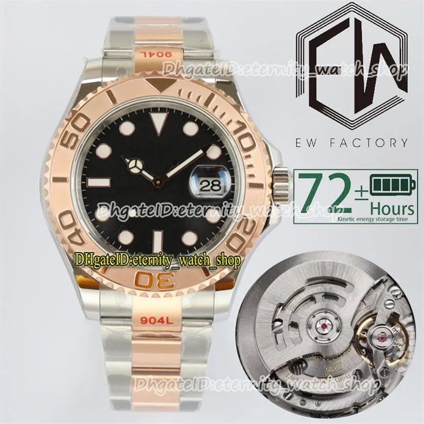 eternity YM Watches EWF 126621 Latest version TH11 5MM 72 hour power reserve Two Tone 904L Steel Bracelet And Case 3235 EW3235 Au299N