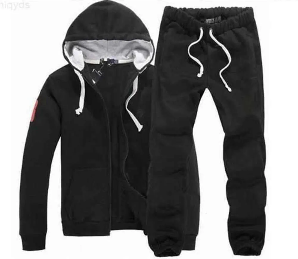 2023 NOWOŚĆ MĘŻCZYZNA SZTUKA Sportowa Sportsman Bluza i joggers Set Set Pants Big Horse Polo Hombre Pullover Spodni Spodnia Advanced Design 605ess