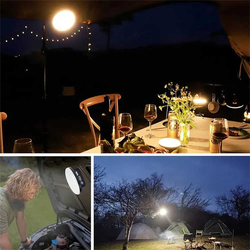 Blukar LED Camping Lamp - Waterproof, Portable, Rechargeable -  www.