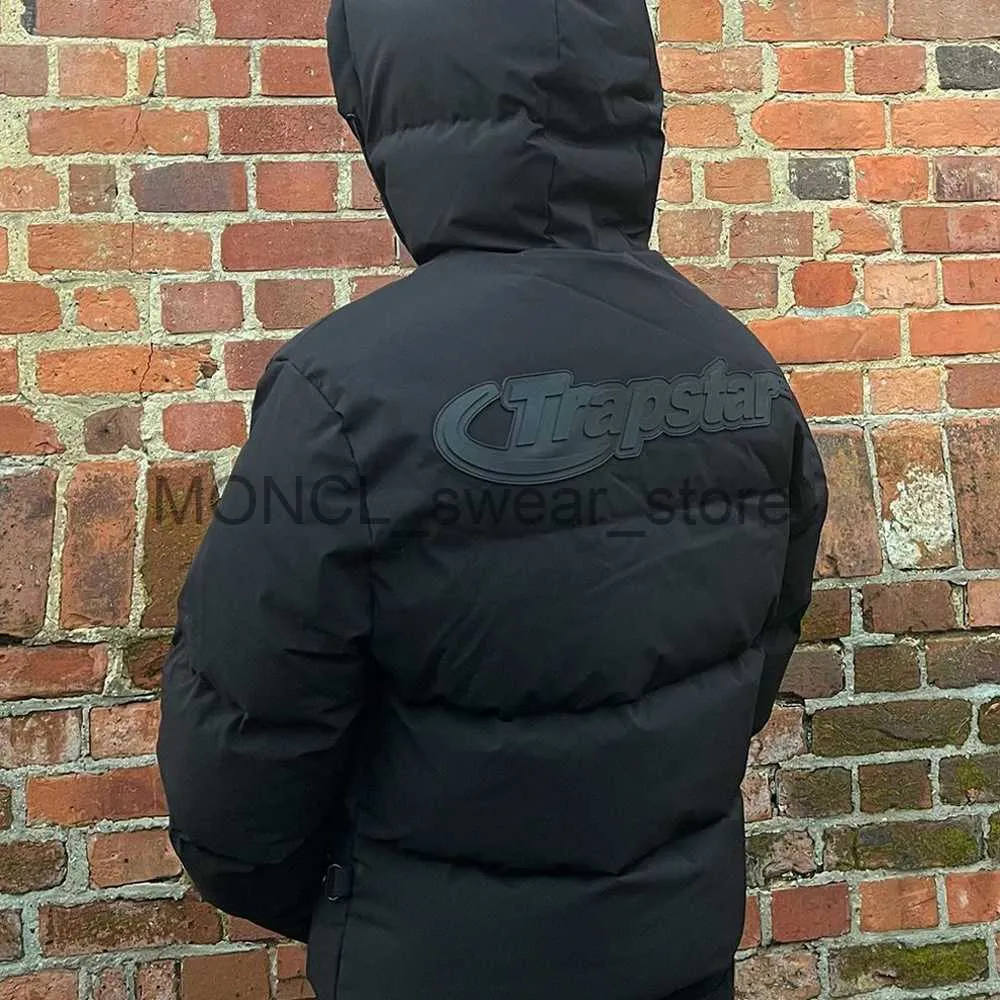 Trapstar London Hyperdrive Technical Puffer Black Stormcraft Down Parka