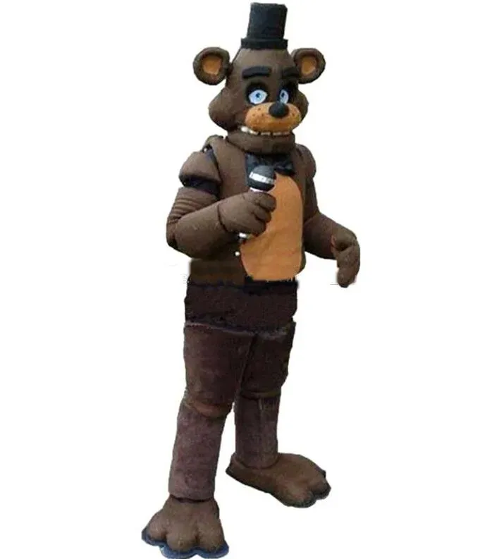 Halloween Five Nights at Freddy's FNAF Toy Creepy Freddy Fazbear Mascot  Costume Cartoon Character Adult