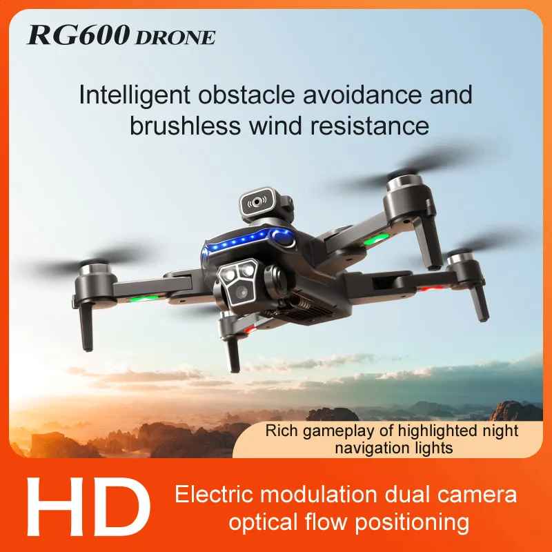 Drones With Camera For Adults 4K，Automatic Obstacle Avoidance Drone For  Beginners，Body Foldable Mini Drone，With Drone Vr Glasses