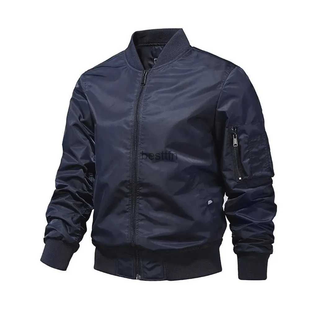 Military Style Mens Bomber Jacket Oversized Plus Size Flight