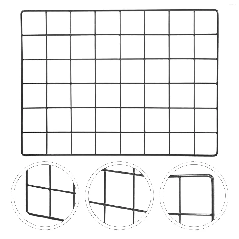 Rahmen Regal Net Po Wand Schmuck Hängen Closet Organizer Grid Dekoration Panels Metall Bilderrahmen Ständer Ornament Dekorationen