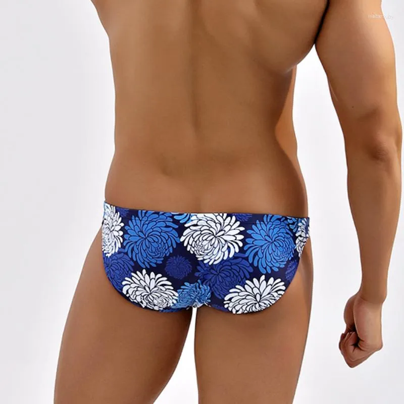 Floral Low Rise Swim Brief For Men Sexy Mens Bikini Briefs Swimwear For Young Beach And Swimming From Walterruby 16.13 DHgate.Com