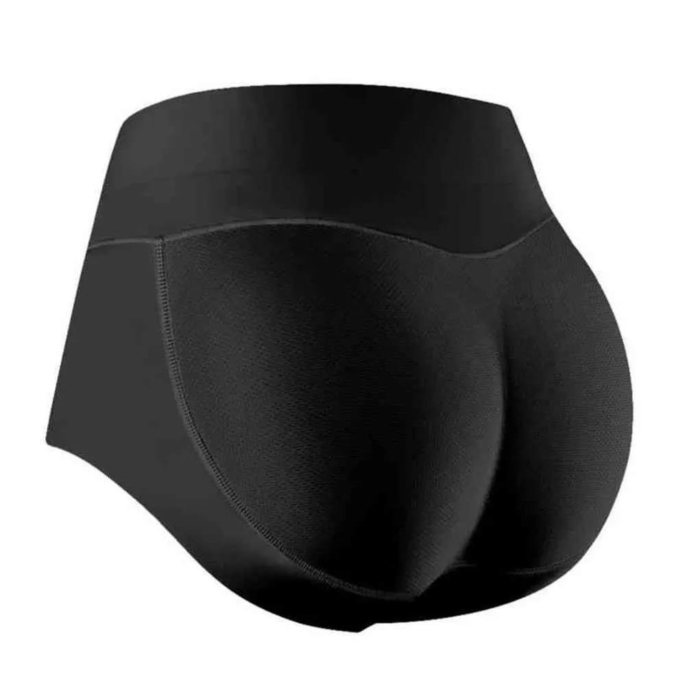 Vrouwen Fake Ass Naadloze Slips Lage Taille Push Up Butt Lifter Gewatteerde Slipje Hip Enhancer Shapewear Billen Slipje Nieuwe Collectie Y22414