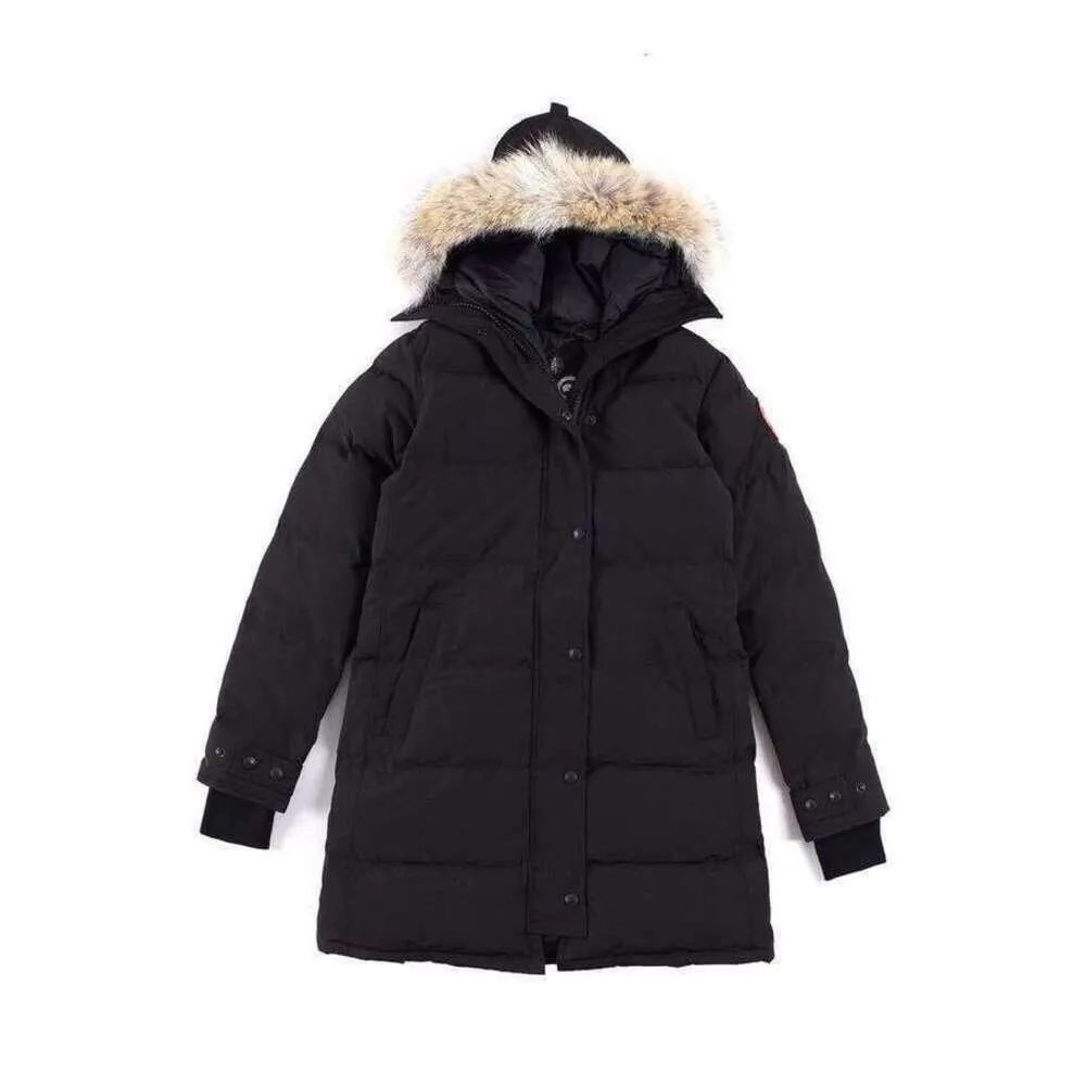 Designer Canadian Goose Version mi-longueur Puffer Down Veste Femme Down Parkas Hiver Épais Manteaux Chauds Femmes Coupe-Vent Streetwear305 Chenghao01