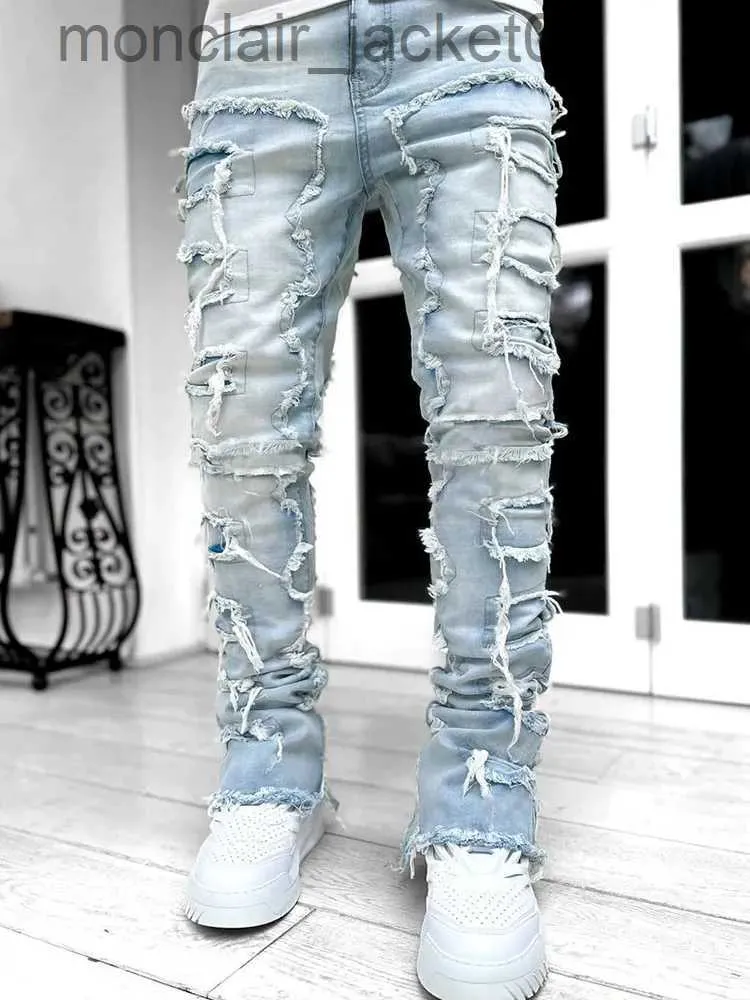 Mens Tight Fit Stacked Valabasas Stacked Jeans With Mens Tight Fit Stacked Valabasas Stacked Jeans With
