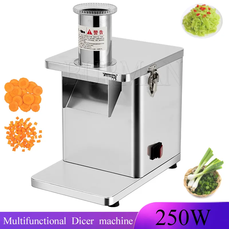 Automatic Vegetable Dicing Machine Commercial Carrot Potato Onion Granular  Cutter Dicer Electric Multifunctional Slicer Lemon From Sytsch, $162.82