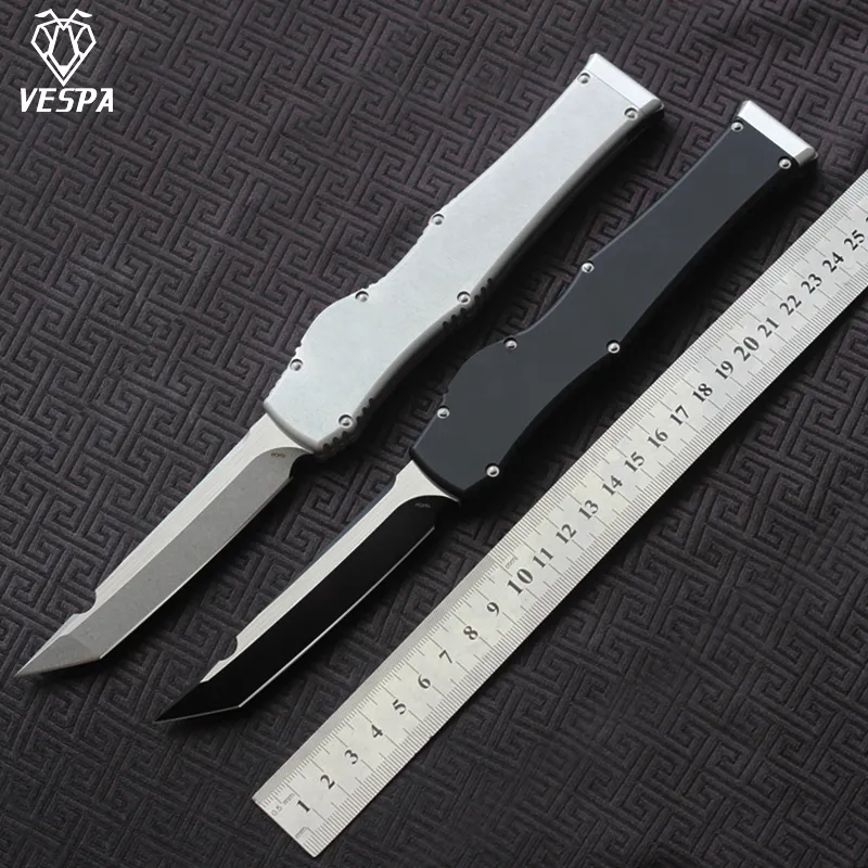 Версия VESPA Лезвие ножа: 154 см. Ручка: алюминий, для выживания на открытом воздухе, EDC, охота, тактический инструмент, кухонный нож для ужина