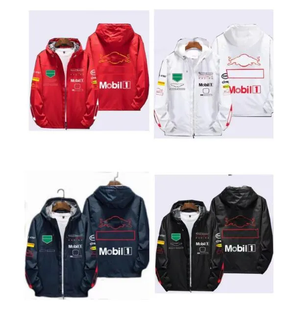 F1 Racing Jacket Autumn and Winter Outdoor Waterproof Warm Sweatshirt samma stil anpassad