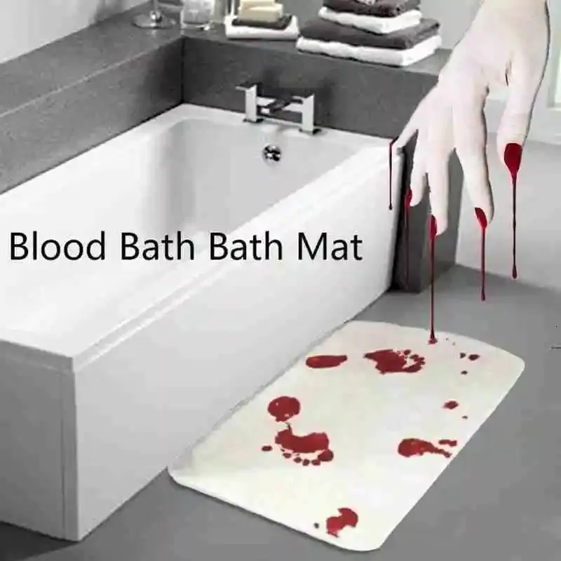 Blood Bath Rug Carpets Soft Halloween Style Rug Decoration Blood... From Dao10, $8.06 ...