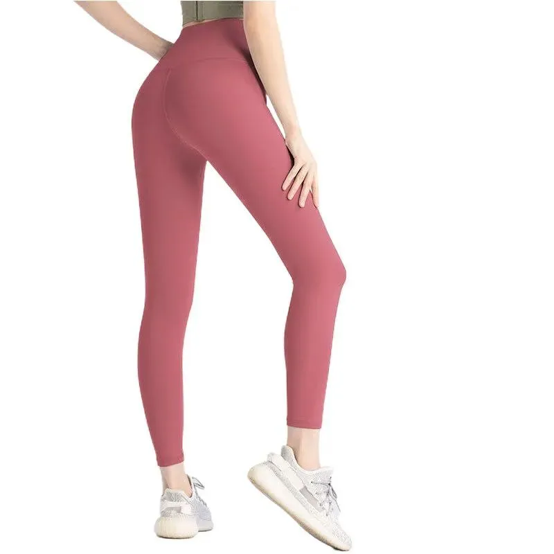 2023 Yoga Lu Align Womens Leggings Cropped High Waisted Running