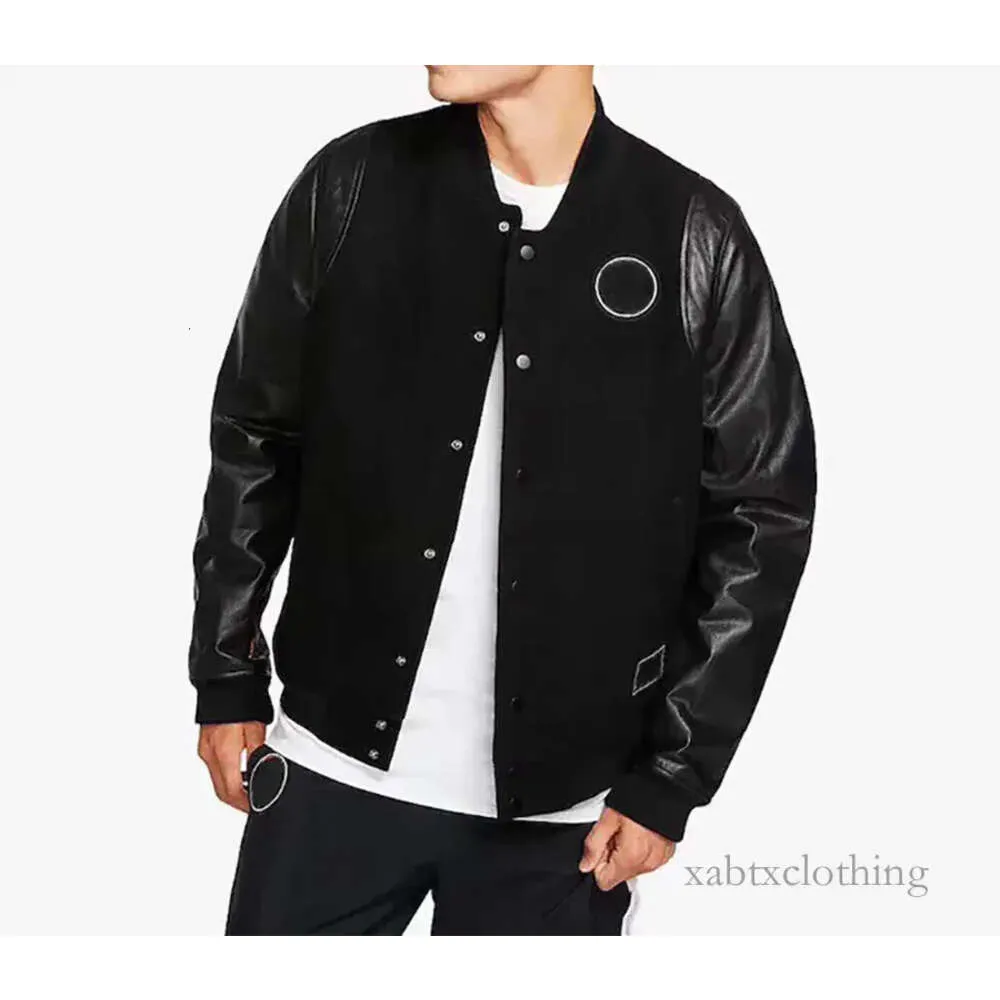 2023 Vestes de créateurs pour hommes femmes mode étiquetage veste de baseball homme laine cuir vêtements d'extérieur femme élégant lâche streetwear hip hop manteau