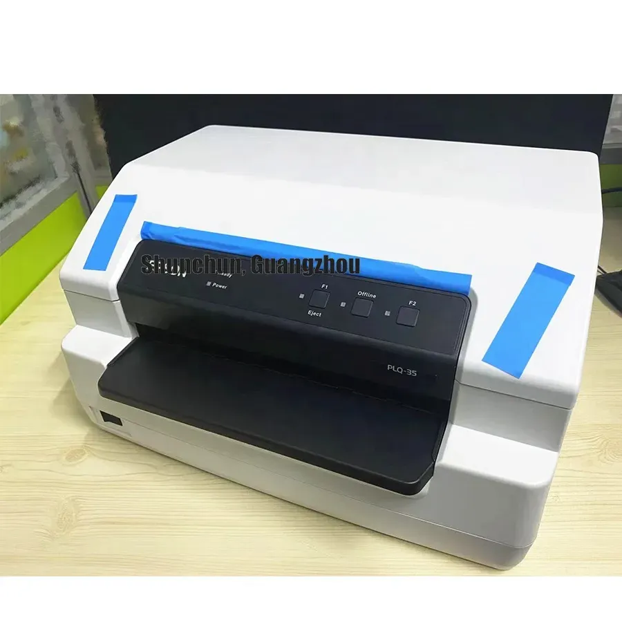 Ny original PLQ-35 PLQ35 Printer Dot Matrix Printer Passbook Printer