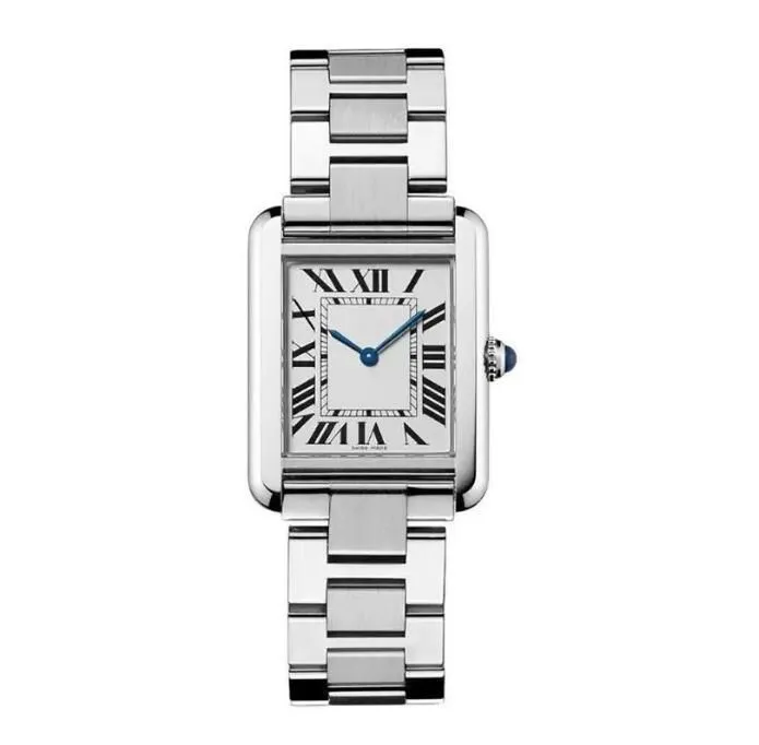 U1 TOP AAA MENS Women Diamond Bezel Watches Nowa seria czołgów moda swobodna 27 mm 24 mm francais