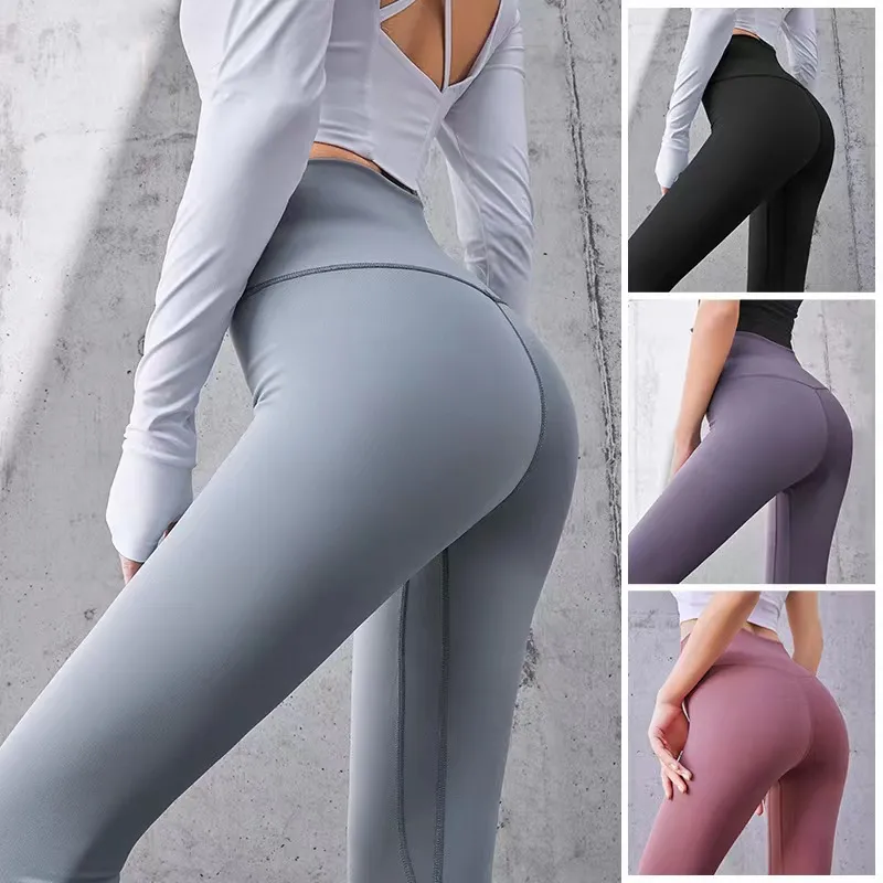 2023 pantalons lu Yoga aligner leggings femmes shorts pantalons courts tenues dame sport dames pantalons exercice vêtements de fitness filles course leggings gym slim fit aligner