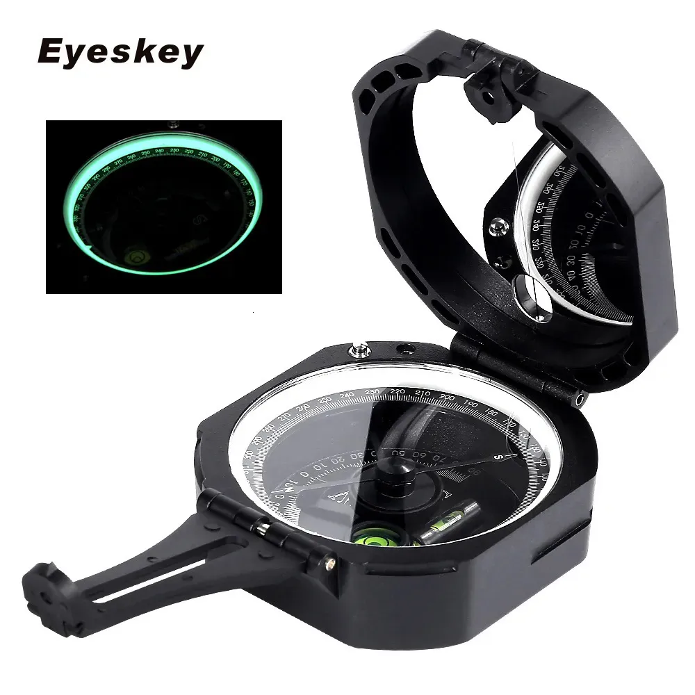 Gadgets voor buiten Eyeskey Professioneel geologisch kompas Handheld Lichtgewicht Survival Militair voor het meten van hellingsafstanden 231006