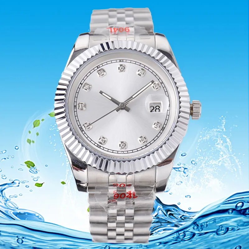 Waterproof Designer Watches 31 36 41 mm klockor högkvalitativ lyxklocka Mekaniska automatiska klockor Sapphire Glass Waterproof Watches Women Montre de Luxe