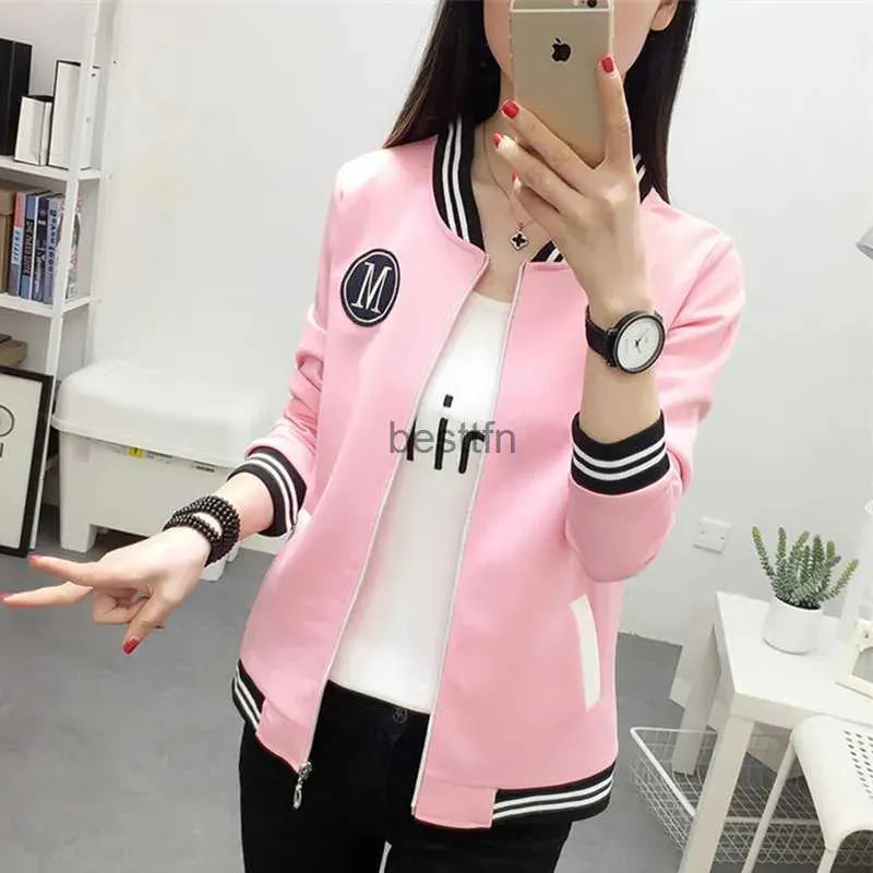 Kurtki męskie 2022 Summer Bomber Jacket Bomber Jacket Kobietom zamek błyskawiczny Stylowe podstawowe topy Baseball Fe Jacket High QualityL231006