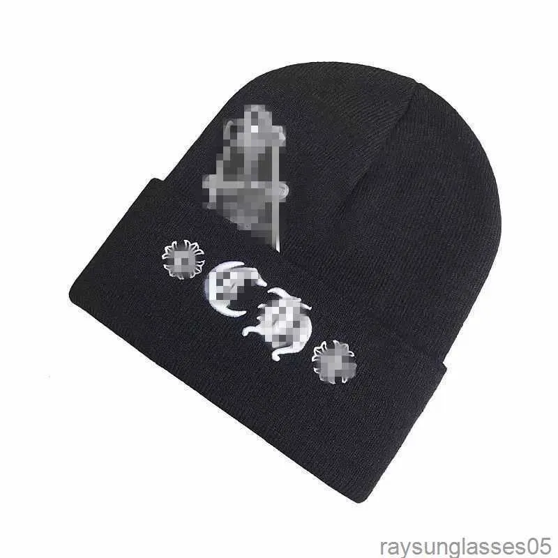 2023 New Casual Hat Designer Beanie Hat Outdoor Knitted Hat Classic Ch Letter Embroidery Luxury Autumn and Winter Wear Women's Beanie Hatr6yk