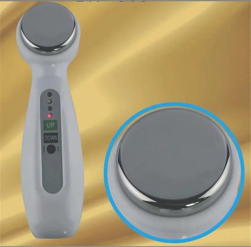 Ansiktsvårdsanordningar 3MHz Skinvård Ultraljud Face Massager Ultraljud Cleaner Body Slimming Terapy Cleaning Spa Beauty Health Instrument 231005