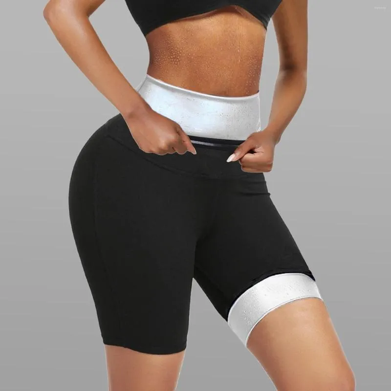 Женские леггинсы, спортивные штаны для сауны, формирователь тела, похудение, женский тренажер для талии, термо-тренажер для живота, фитнес-тренировки