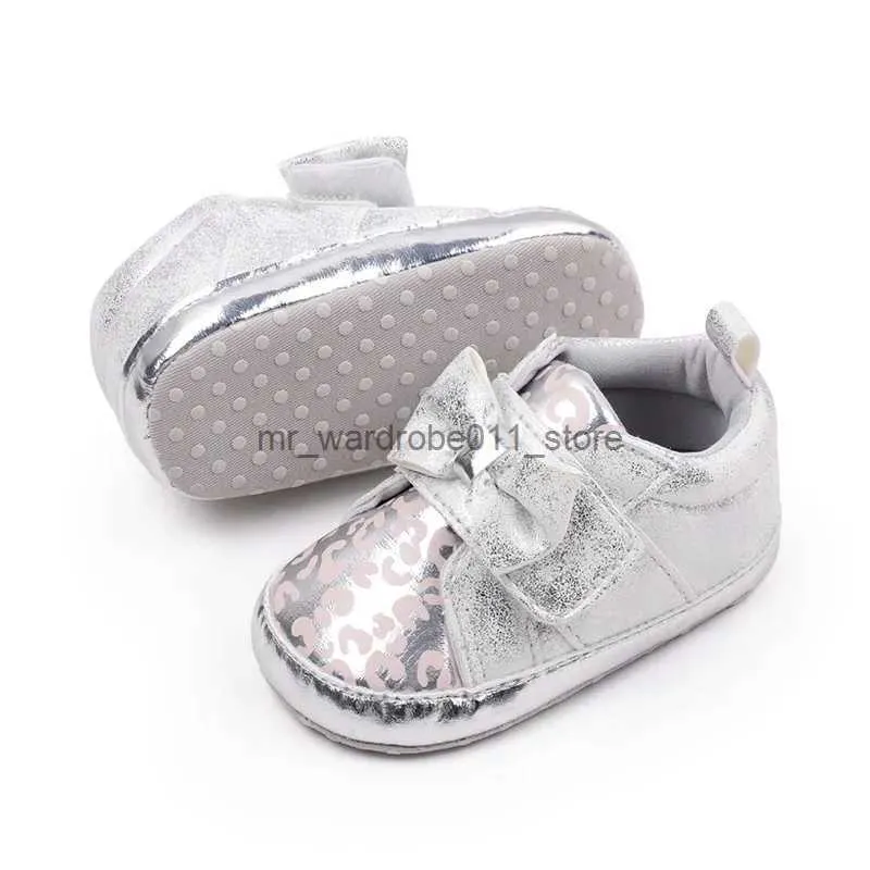Soft Soled Infant First Walking Shoes For Baby Girls With Shiny