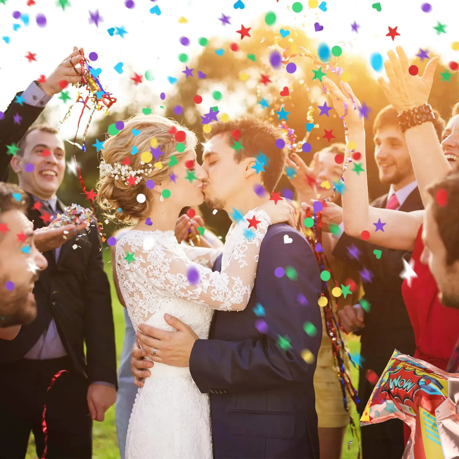 Lot De 150 Accessoires De Déguisement Pour Fête - Mariage, Anniversaire, Photo Booth - Multicolore