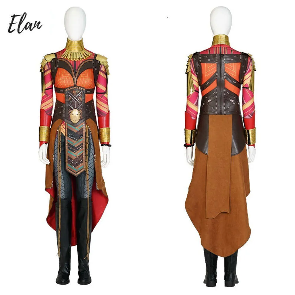 وصول جديد Panther Cosplay Okoye Cosplay Costume Panther Wakanda Forever Okoye Cosplay Complay