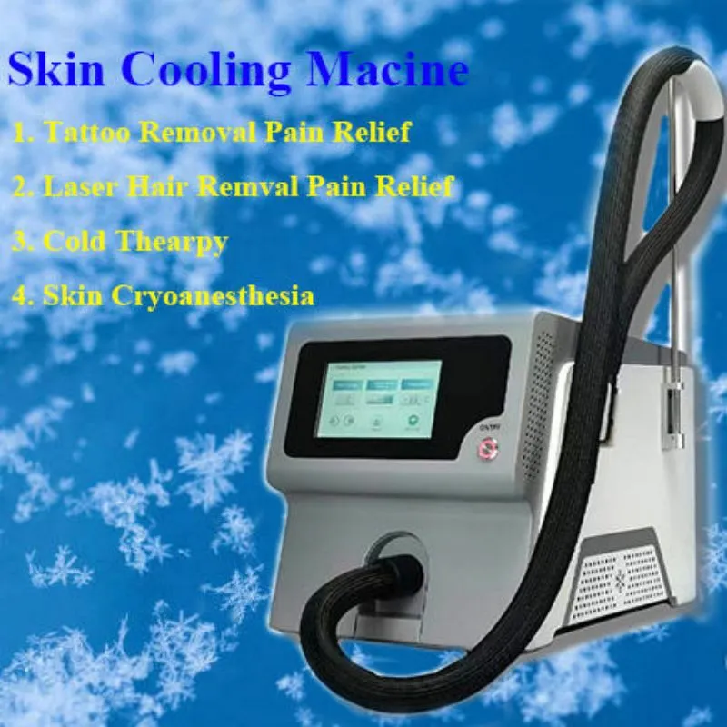 Macchina per il raffreddamento dell'aria Macchina per il sollievo dal dolore del raffreddamento della pelle per apparecchiature laser criogeniche