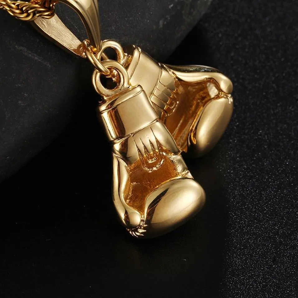 Alloy Boxing Glove Necklace Fighting Glove Pendant And Chain Men's Jewelry  | Fruugo BH