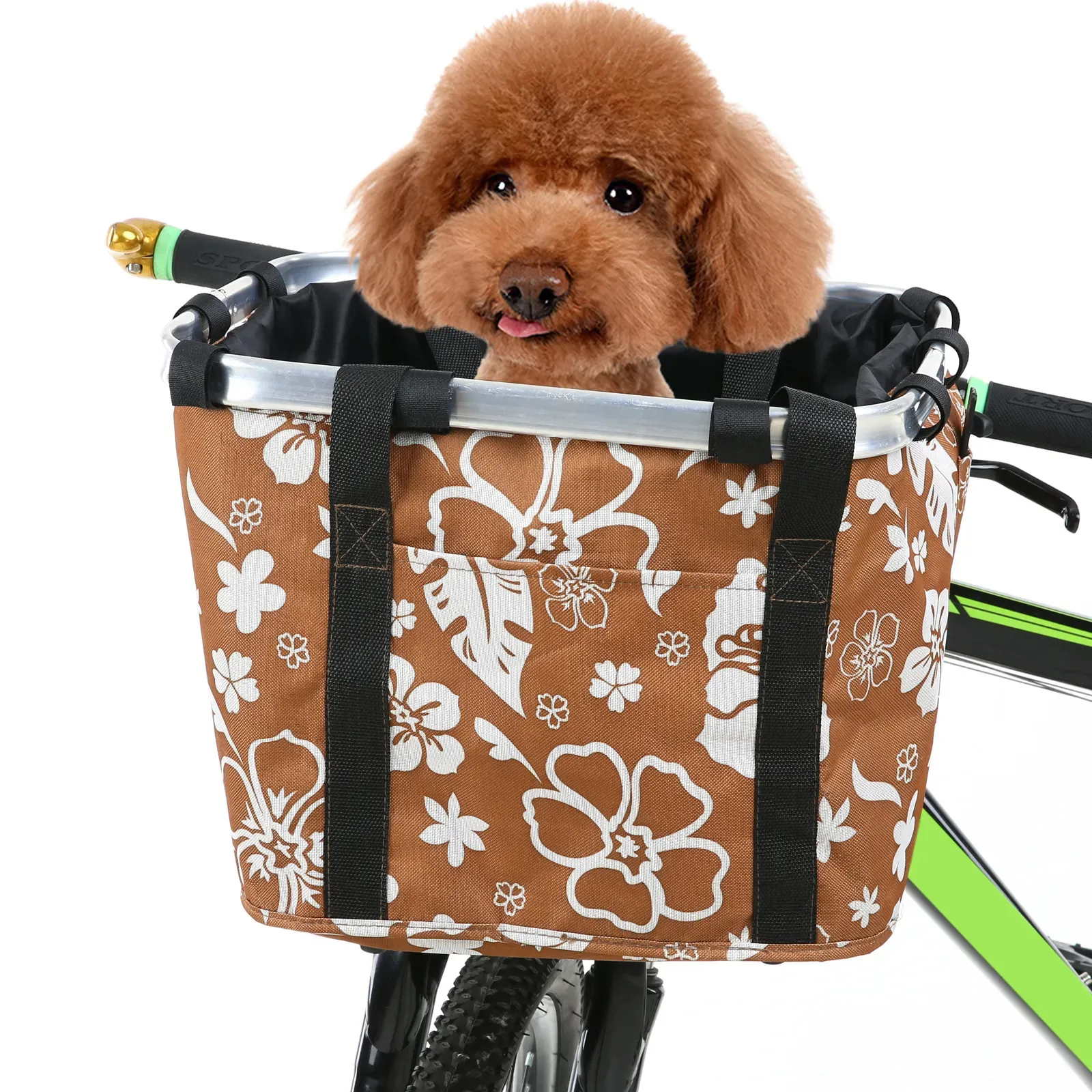 Sacs de sacoches 10 kg de charge panier de vélo pochette sacs de vélo sac avant de vélo pour animaux de compagnie vélo cadre de tube supérieur sac avant sac pour chien chat 230928