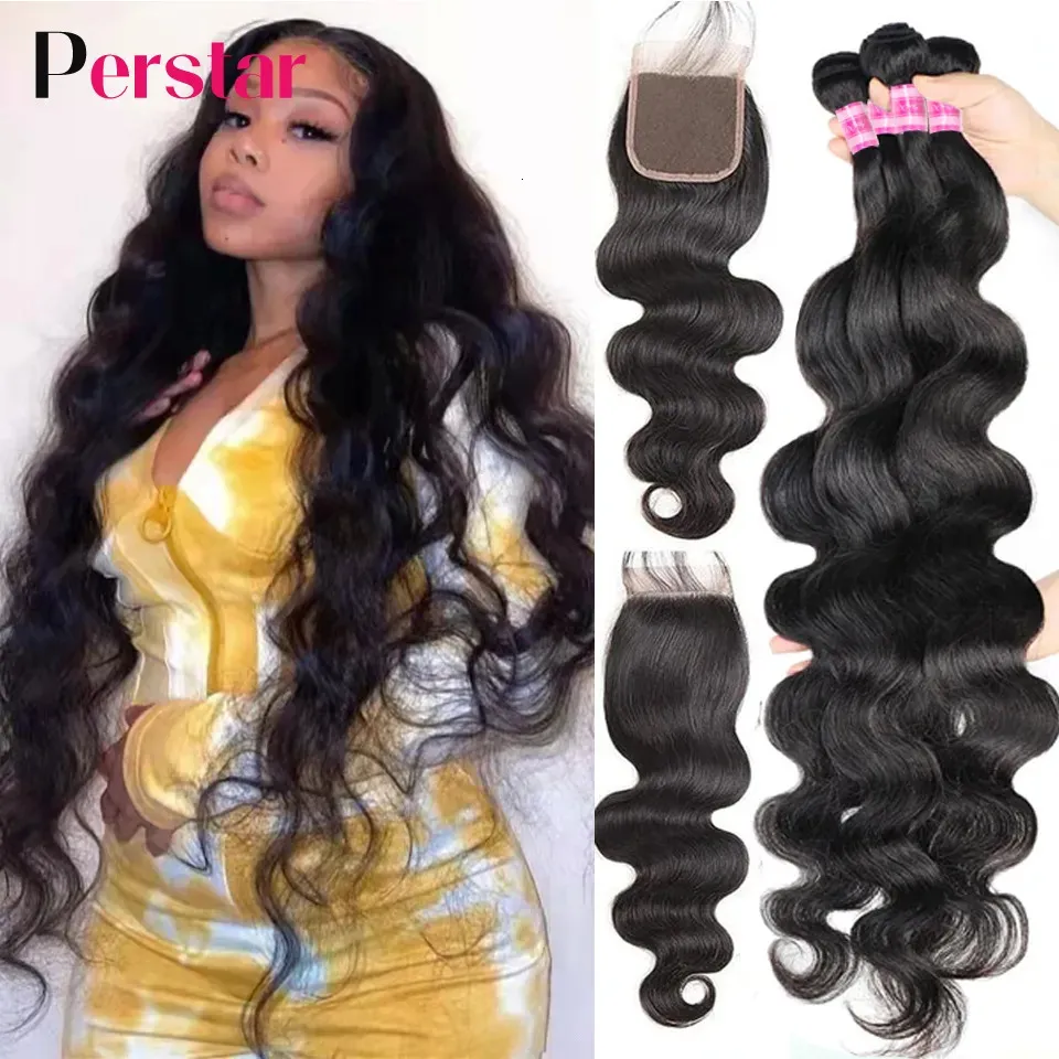DHgate.com:Perstar Synthetic Brazilian Body Wave Hair Weave with ...