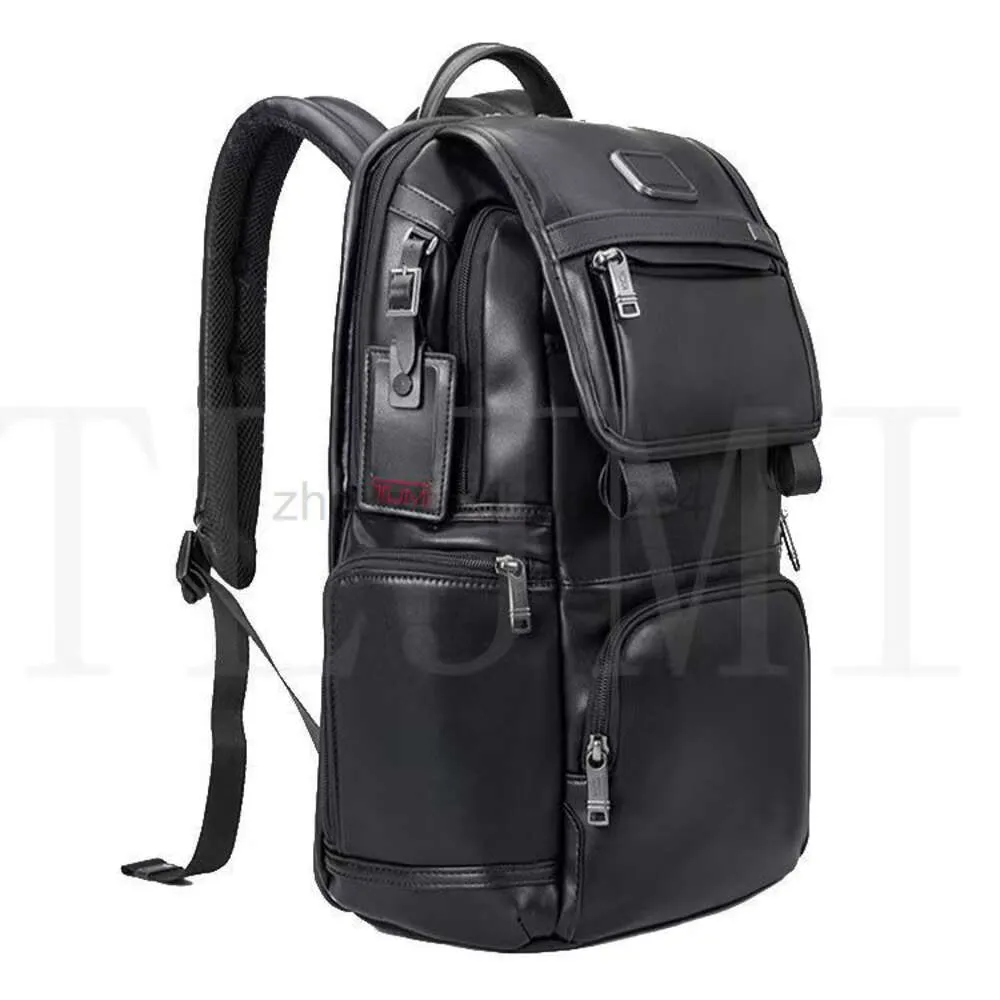 Tumibackpack Rucksack Schulter Tumii Business Tumin-Bag Travel Leder männliche weibliche Computertasche One-Shoulder tragbare Reise Großkapazität Business Reise Tasche