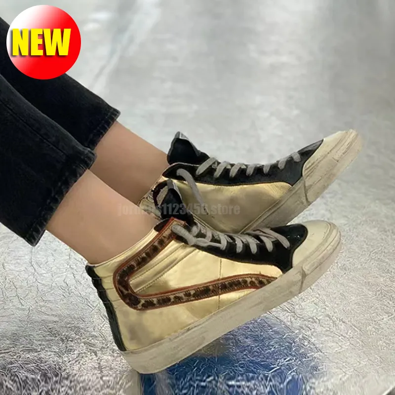 High Top Fashion Star Sneakers Platform Sole Buty All White Women Men Casual Shoe Włochy Marki Designer Buty Drity Buty