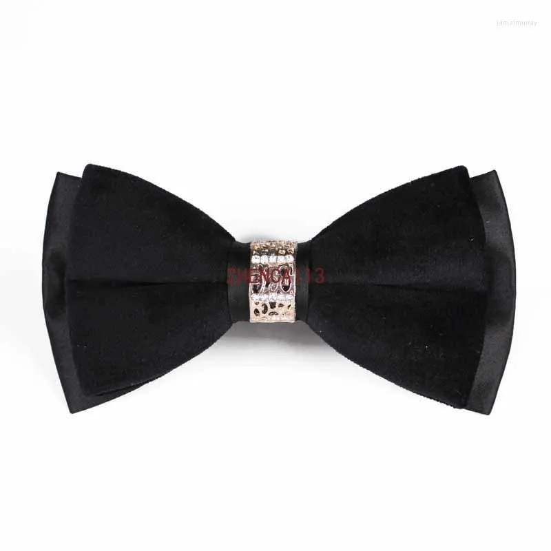 Bow Ties Bowtie Mens Ayarlanabilir Velvet Önce Balo Lüks Düğün Yetişkin Resmi Aksesuarlar Boyun Tie Cravat Party MP88