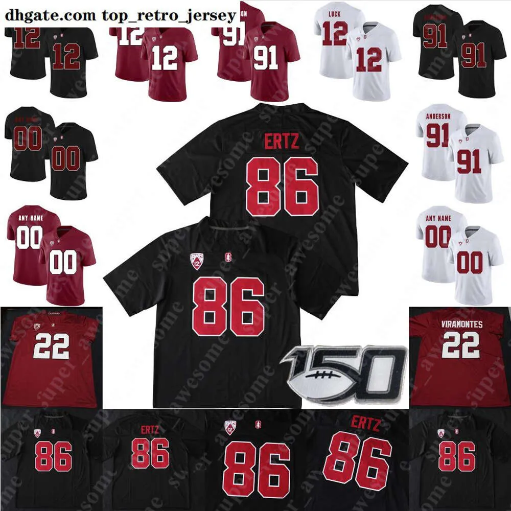 Voetbalshirts Stanford Cardinal voetbalshirt Tanner McKee Nathaniel Peat Austin Jones Elijah Higgins John Humphreys Ricky Miezan Christian McCaffrey Andre