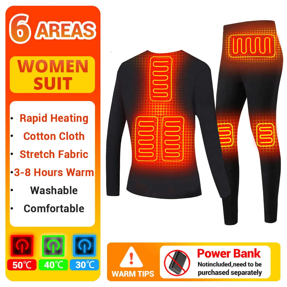 Men Winter Heated Heated Thermal Underwear Thermal Jacket Vest S Ski Suit Usb  Electric Heating Clothing Fleece Long Johns From Alymall, $58.68