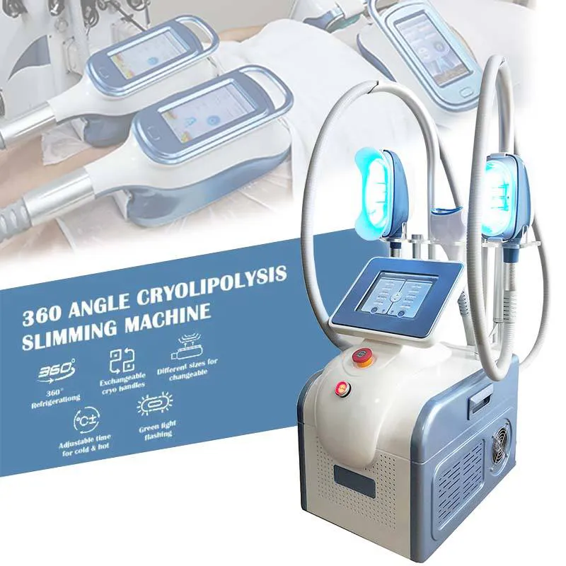 360 Cryo Cool Body Sculpting Machine Viktminskning Slimming Vakuum Cryoterapi Fat Freezing Machine